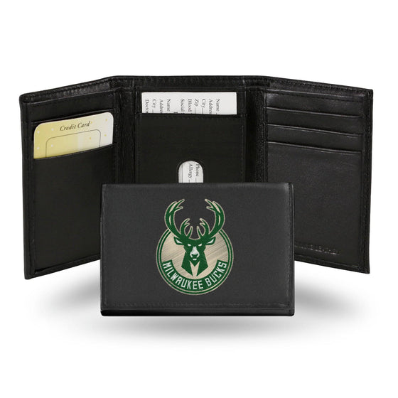 MILWAUKEE BUCKS EMBROIDERED TRIFOLD (Rico) - 757 Sports Collectibles
