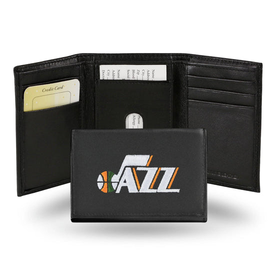 UTAH JAZZ EMBROIDERED TRIFOLD (Rico) - 757 Sports Collectibles