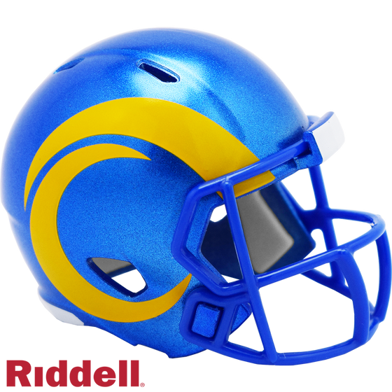 Los Angeles Rams Helmet Riddell Pocket Pro Speed Style 2020 - 757 Sports Collectibles