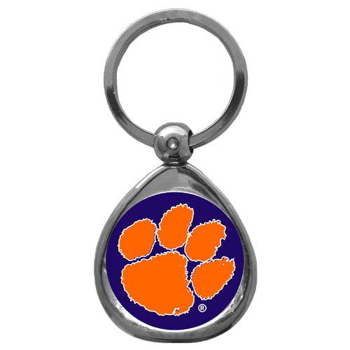 Clemson Tigers Chrome Key Chain (SSKG) - 757 Sports Collectibles