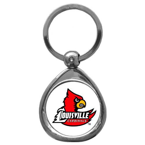 Louisville Cardinals Chrome Key Chain (SSKG) - 757 Sports Collectibles