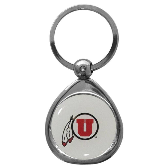 Utah Utes Chrome Key Chain (SSKG) - 757 Sports Collectibles