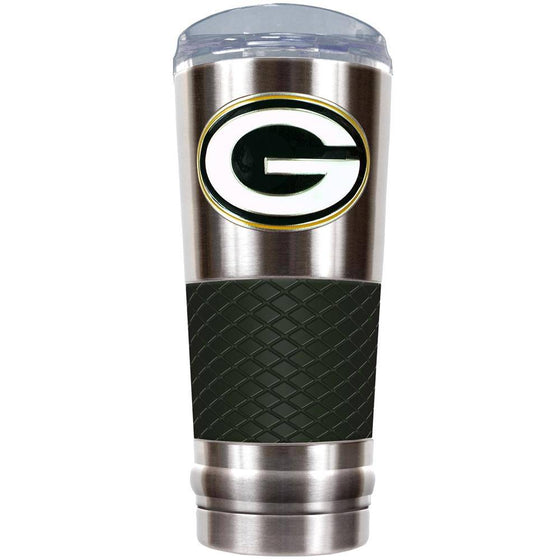 The "Draft" "Yeti Like" 24 oz Vacuum Insulated Stainless Steel Beverage Cup - Green Bay Packers  - 757 Sports Collectibles
