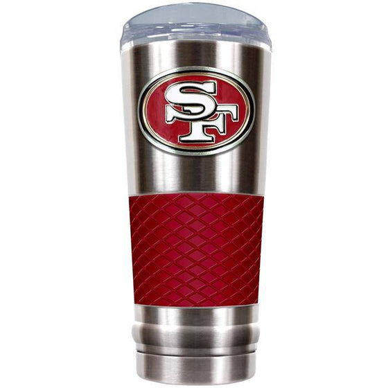 The "Draft" "Yeti Like" 24 oz Vacuum Insulated Stainless Steel Beverage Cup - San Francisco 49ers  - 757 Sports Collectibles