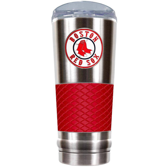 The "Draft" "Yeti Like" 24 oz Vacuum Insulated Stainless Steel Beverage Cup - Boston Red Sox (Red) - 757 Sports Collectibles