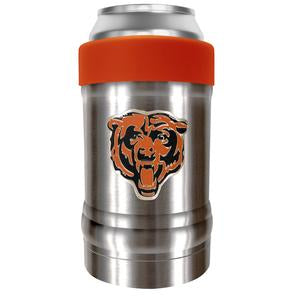 The LOCKER - Can/Bottle holder Chicago Bears (w/ Metal Emblem) - 757 Sports Collectibles