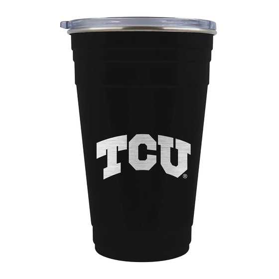 TCU Horned Frogs 22 oz. Stealth TAILGATER Tumbler