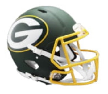 Green Bay Packers Riddell AMP Alternative Speed Mini Helmet