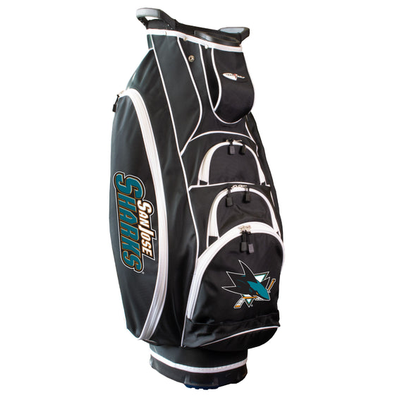 San Jose Sharks Albatross Cart Golf Bag Blk