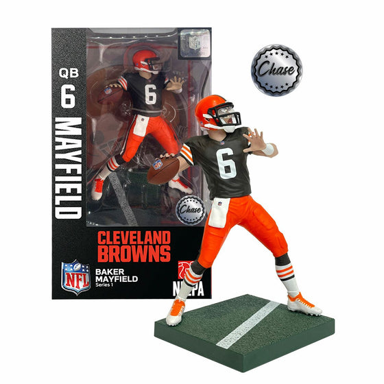 Preorder - Cleveland Browns Baker Mayfield Imports Dragon NFL Series 1 6" Figure Statue Chase Variant - Ships in October