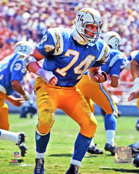 Los Angeles Chargers Ron Mix HOF Show Our 8x10
