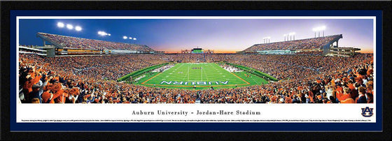 Auburn University Football - End Zone - Select Frame - 757 Sports Collectibles