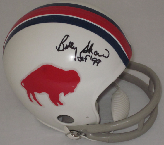 Billy Shaw Buffalo Bills Autographed Mini Helmet