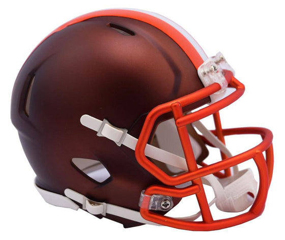 Cleveland Browns Riddell Blaze Alternate Speed Mini Helmet - 757 Sports Collectibles