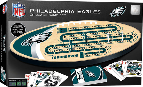 NFL Philadelphia Eagles Cribbage Board Game