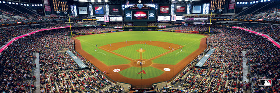 Stadium Panoramic - Arizona Diamondbacks 1000 Piece MLB Sports Puzzle - Center View