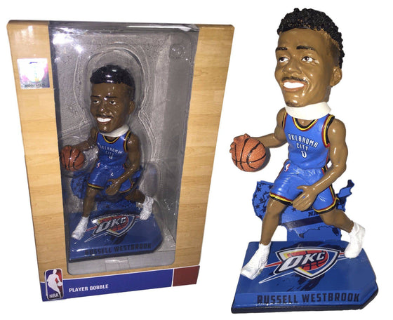 NBA Oklahoma City Thunder Russell Westbrook 8" Nations Bobblehead Figure - 757 Sports Collectibles