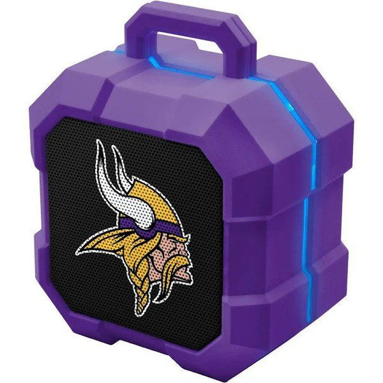 Minnesota Vikings Shockbox LED Wireless Speaker