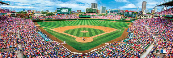 Stadium Panoramic - Chicago Cubs 1000 Piece MLB Sports Puzzle - Center View