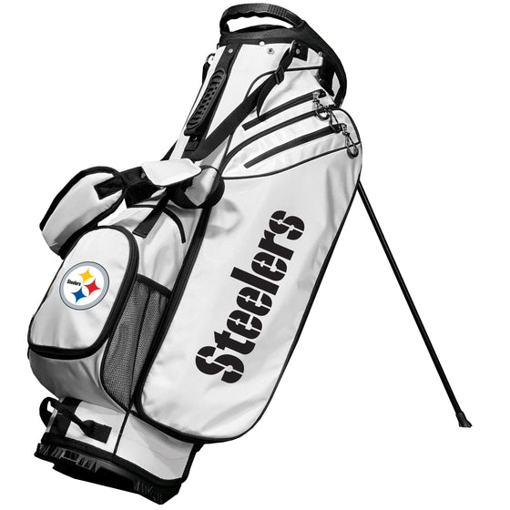 Pittsburgh Steelers Birdie Stand Golf Bag Wht