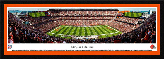 Cleveland Browns - 50 Yard Line at FirstEngergy Stadium - Select Frame - 757 Sports Collectibles