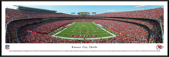 Kansas City Chiefs - End Zone - Standard Frame - 757 Sports Collectibles