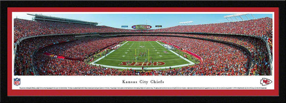Kansas City Chiefs - End Zone - Select Frame - 757 Sports Collectibles