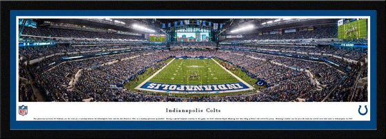 Indianapolis Colts - End Zone at Lucas Oil Stadium - Select Frame - 757 Sports Collectibles