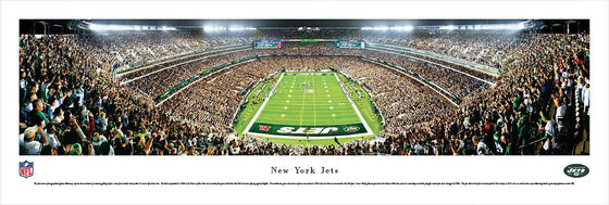 New York Jets - End Zone - Unframed - 757 Sports Collectibles