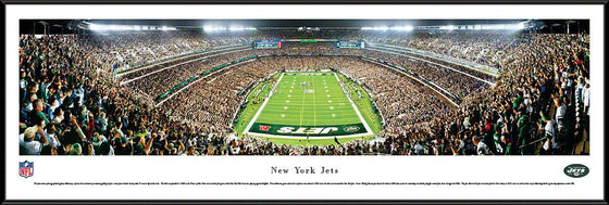 New York Jets - End Zone - Standard Frame - 757 Sports Collectibles