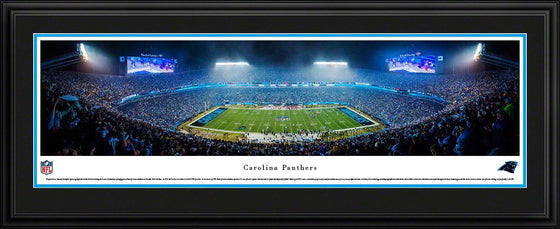 Carolina Panthers - Deluxe Frame - 757 Sports Collectibles