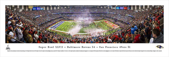Super Bowl 2013 - Baltimore Ravens Champions - Unframed - 757 Sports Collectibles
