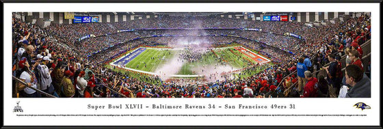 Super Bowl 2013 - Baltimore Ravens Champions - Standard Frame - 757 Sports Collectibles
