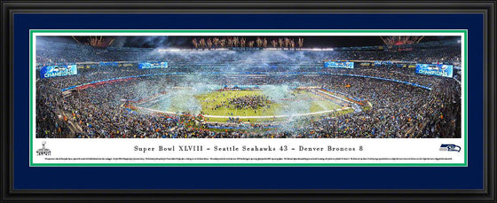 Super Bowl 2014 - Seattle Seahawks Champions - Deluxe Frame - 757 Sports Collectibles