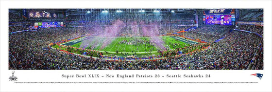 Super Bowl 2015 - New England Patriots Champions - Unframed - 757 Sports Collectibles