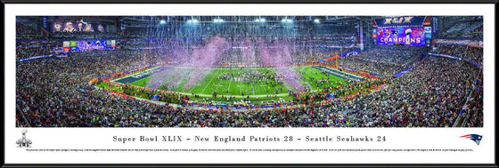 Super Bowl 2015 - New England Patriots Champions - Standard Frame - 757 Sports Collectibles
