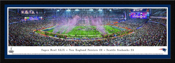 Super Bowl 2015 - New England Patriots Champions - Select Frame - 757 Sports Collectibles