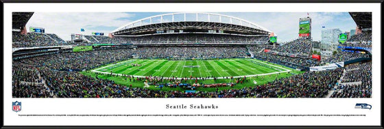 Seattle Seahawks - 50 Yard Line - Standard Frame - 757 Sports Collectibles