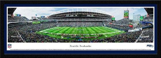 Seattle Seahawks - 50 Yard Line - Select Frame - 757 Sports Collectibles