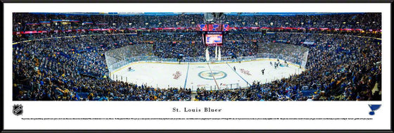St. Louis Blues - Center Ice - Standard Frame - 757 Sports Collectibles