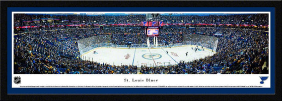 St. Louis Blues - Center Ice - Select Frame - 757 Sports Collectibles