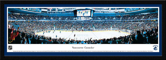 Vancouver Canucks - Center Ice - Select Frame - 757 Sports Collectibles