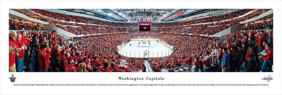 Washington Capitals - End Zone - Unframed - 757 Sports Collectibles