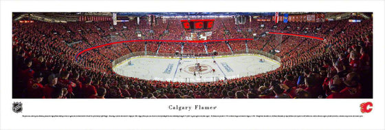 Calgary Flames - Center Ice - Unframed - 757 Sports Collectibles