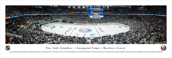 New York Islanders - 1st at Barclays - Unframed - 757 Sports Collectibles