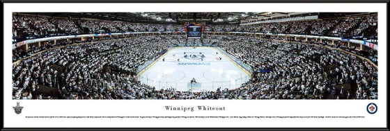 Winnipeg Jets - Whiteout End Zone - Standard Frame - 757 Sports Collectibles
