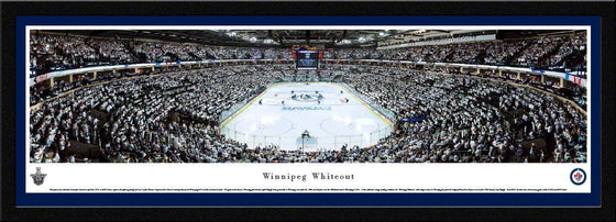 Winnipeg Jets - Whiteout End Zone - Select Frame - 757 Sports Collectibles