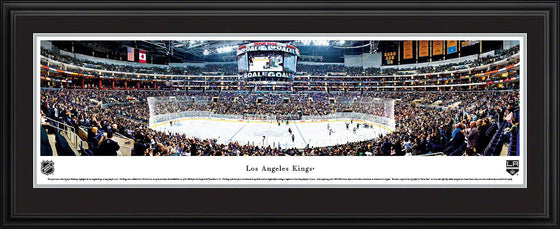 Los Angeles Kings - Center Ice - Deluxe Frame - 757 Sports Collectibles