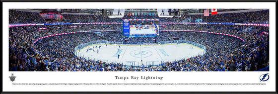 Tampa Bay Lightning - Center Ice - Standard Frame - 757 Sports Collectibles