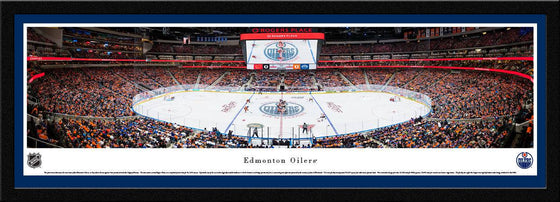 Edmonton Oilers - 1st Game at Rogers Place - Select Frame - 757 Sports Collectibles